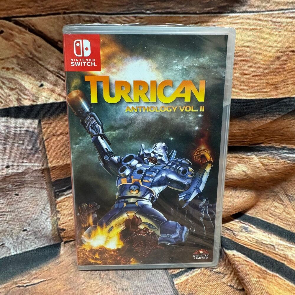 Turrican Anthology Vol II 2 Nintendo Switch Strictly Limited Games 37 New Sealed